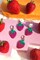 Sparkly Strawberry, Glitter Strawberry Earring, Lightweight, Fruit Earring product 2